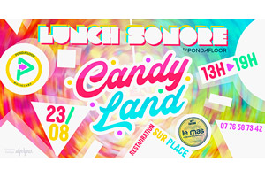 Event Facebook cover - Candy Land